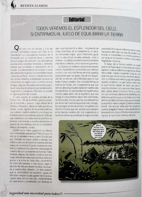 Revista Llamas # 105