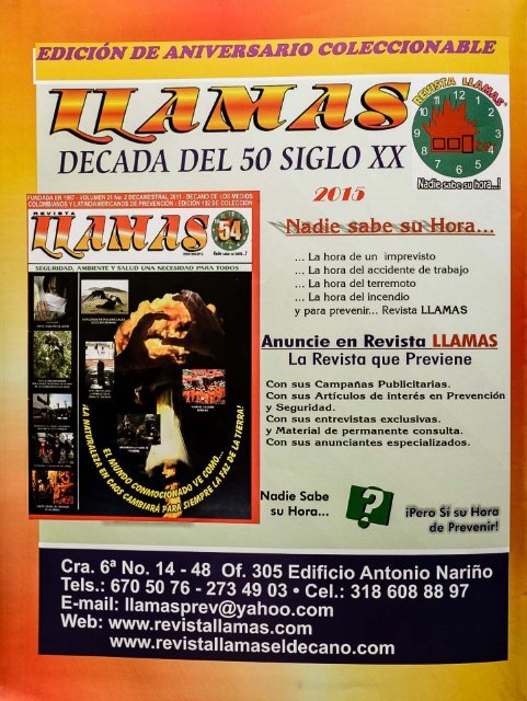 Revista Llamas # 105