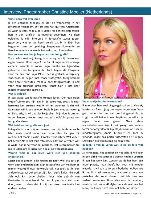 Modellenland Magazine Issue11 (mei 2016)
