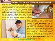 Door Lock Repair San Francisco CA|v1locksmith