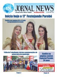 Jornal News Parobé - Edição 26 (29/04/2016)