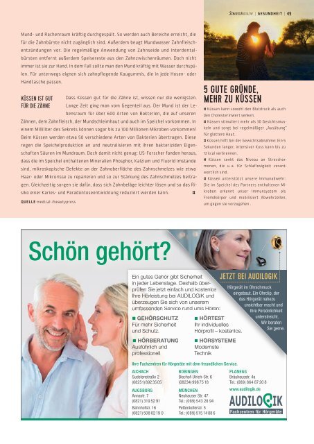 SchlossMagazin Fuenfseenland Mai 2016