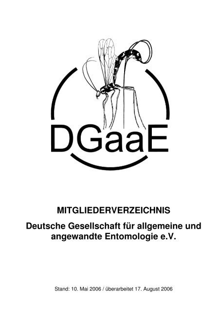 D:\Eigene Dateien\WP\DGaaE\Mitgliederverzeichnis 2005\DGaaE ...