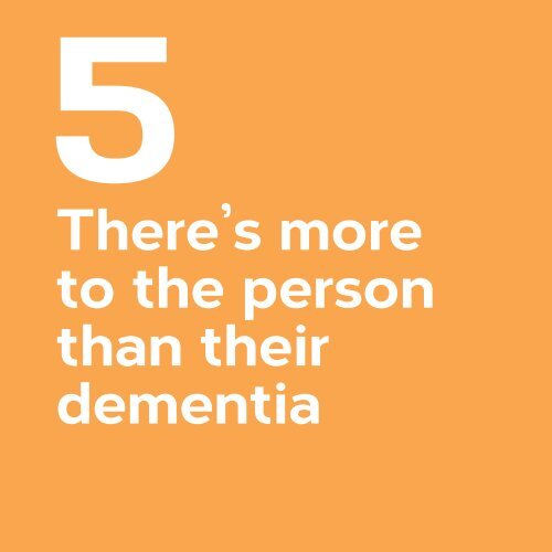 things you should know about dementia