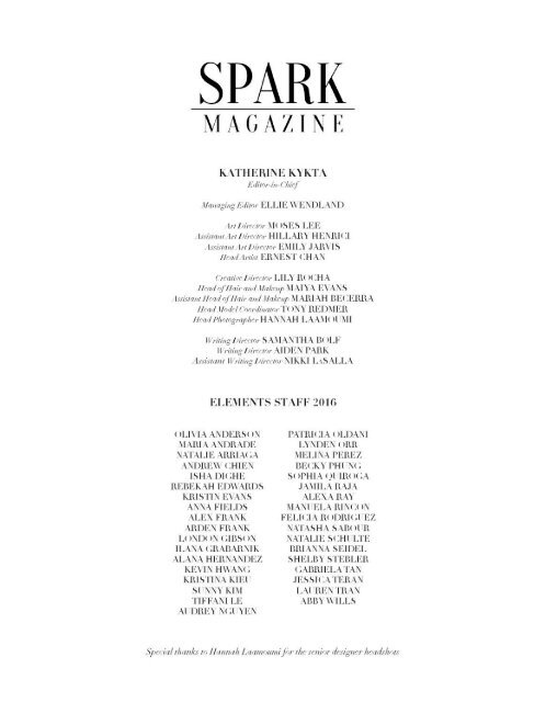 Spark Magazine