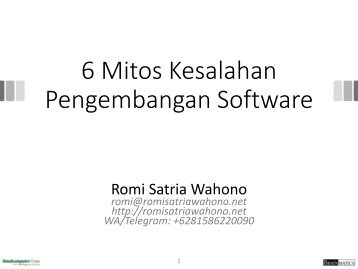 Pengembangan Software