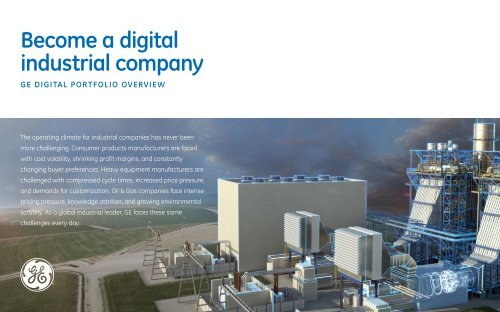 Become a digital industrial company