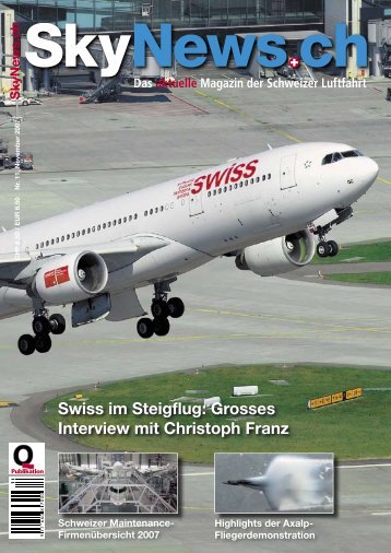 Grosses Interview Mit Christoph Franz - SkyNews.ch