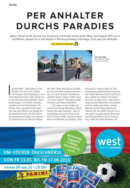 6020 Stadtmagazin - Mai 2016