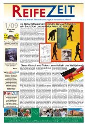 Ausgabe 01/2009 - Reifezeit.net