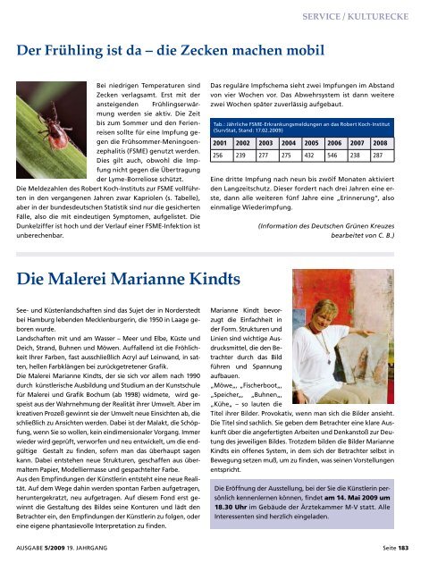 Ärzteblatt Mai 2009 - Ärztekammer Mecklenburg-Vorpommern