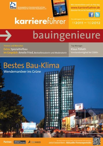 Download karrierefÃ¼hrer bauingenieure 2011.2012 (ca. 14 MB)