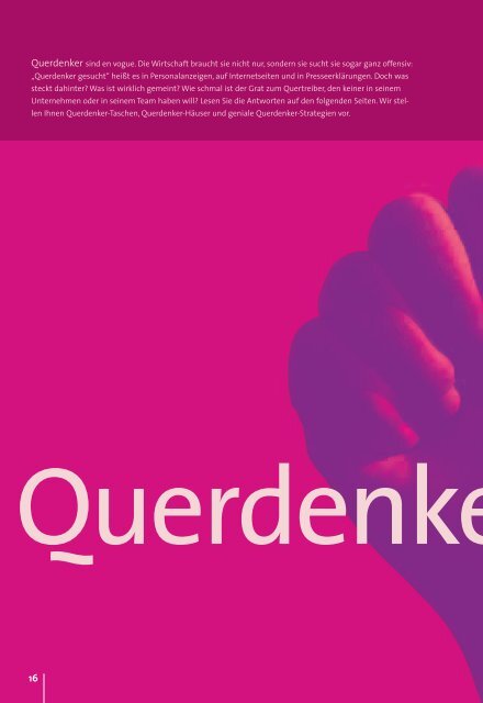 Weiterlesen: Interview mit dem Querdenker Otmar Ehrl unter