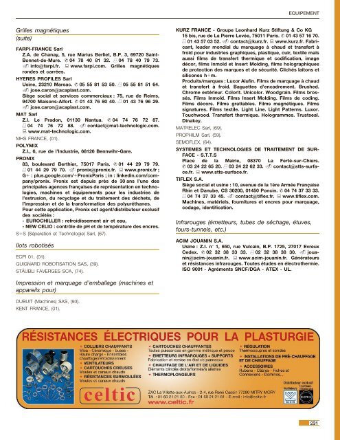 Guide France Plastiques 2016