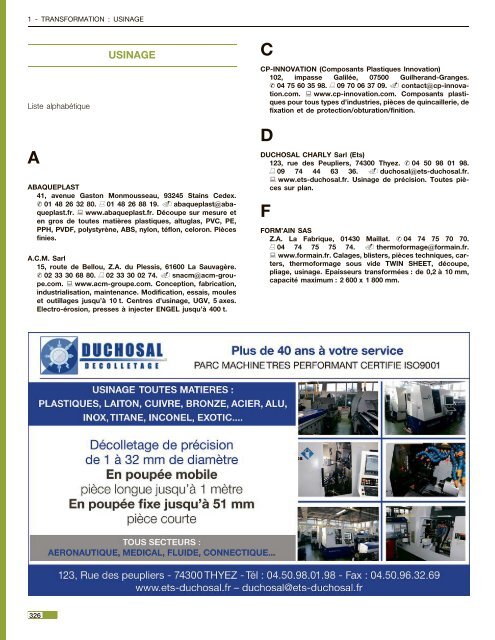 Guide France Plastiques 2016