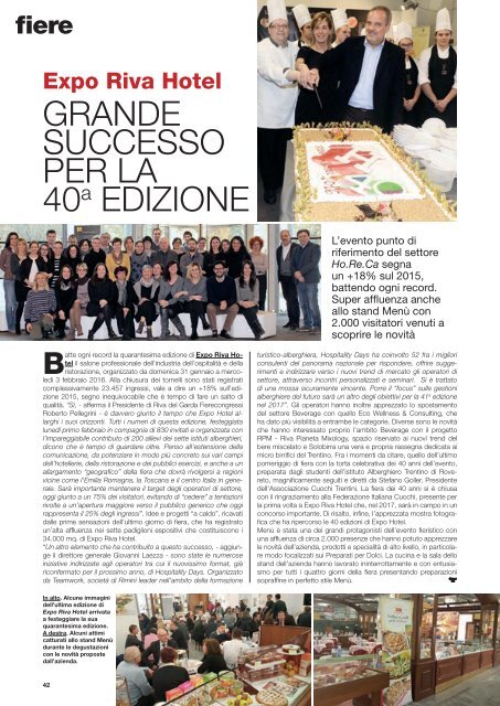 MENU n.98 - Aprile/Giugno 2016