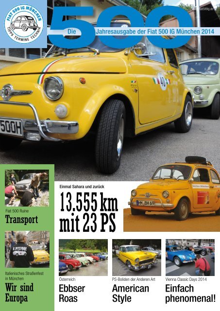 Fiat 500 IG Magazin 2014