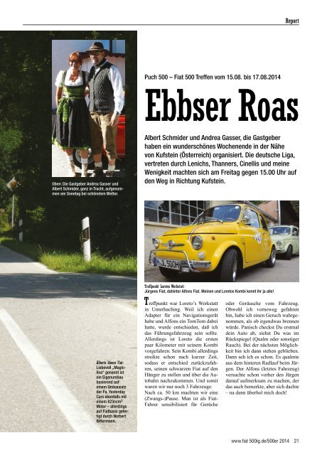 Fiat 500 IG Magazin 2014