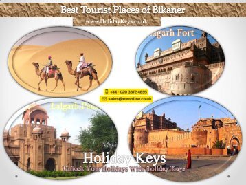 Best Tourist Places of Bikaner - HolidayKeys.co.uk