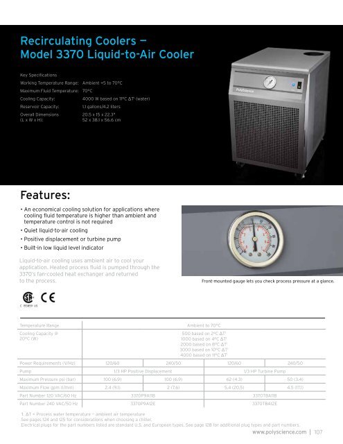 Temperature Control Solutions - Labo Plus