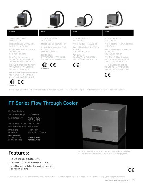 Temperature Control Solutions - Labo Plus