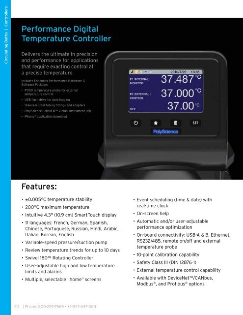 Temperature Control Solutions - Labo Plus