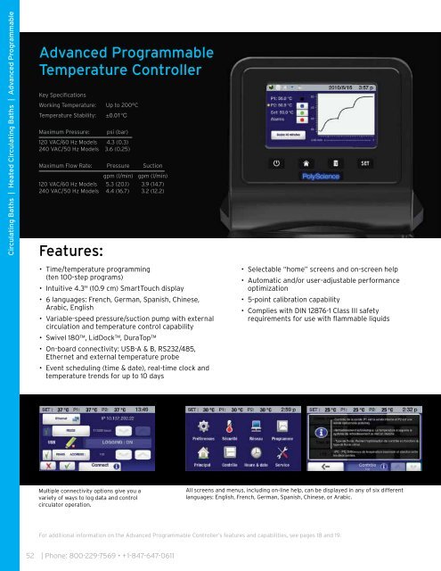 Temperature Control Solutions - Labo Plus