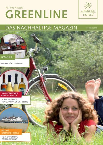 GreenLine Magazin - Sommer 2016