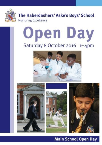 8353 HB Main Open Day booklet 270416