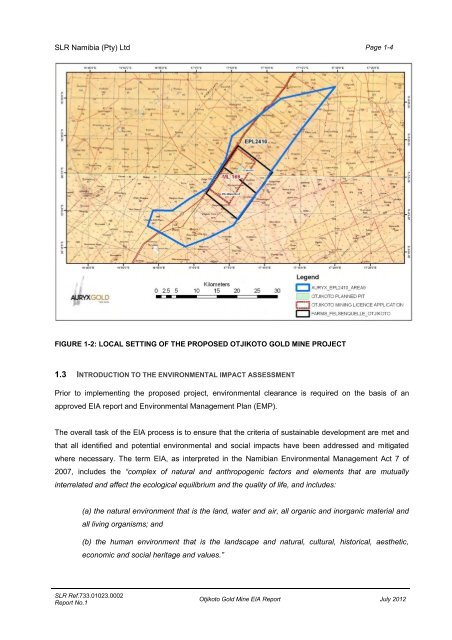 2 Otjikoto Final EIA Report 5MB - Asecnam.com