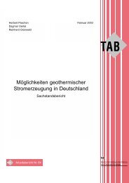 Möglichkeiten geothermischer Stromerzeugung in Deutschland