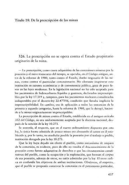 CODIGO DE  MINERIA COMENTADO - EDMUNDO CATALANO 