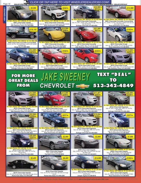 Wheeler Dealer Issue 19, 2016