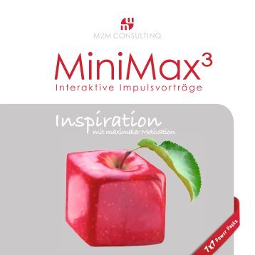 M2M MiniMax: Interaktive Impulsvorträge