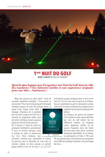 Golfs des Alpes 2016