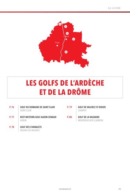 Golfs des Alpes 2016