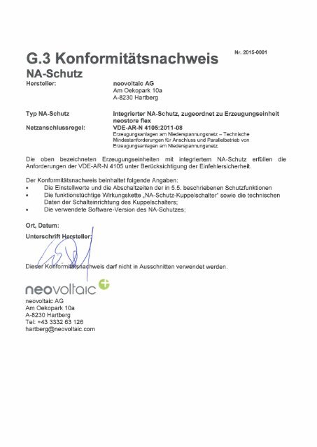 G3 Konformitätsnachweis_NA-Schutz_Flex