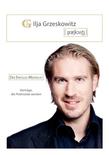 Rednermappe (PDF) - Ilja Grzeskowitz