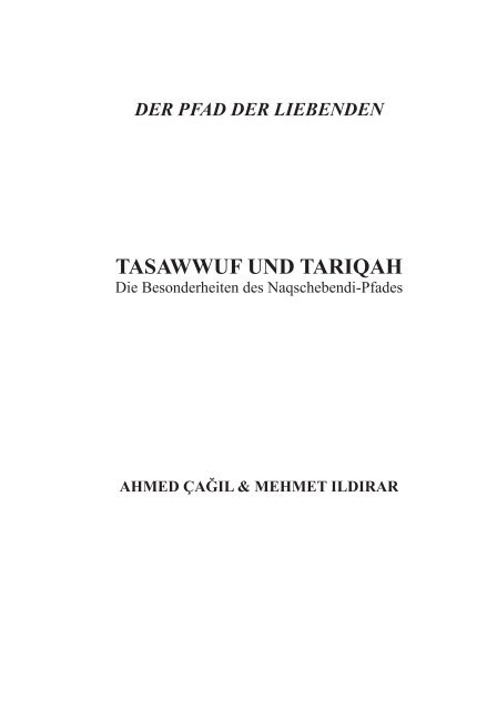 Was sind Tasawwuf und Tariqah? (Leseprobe)