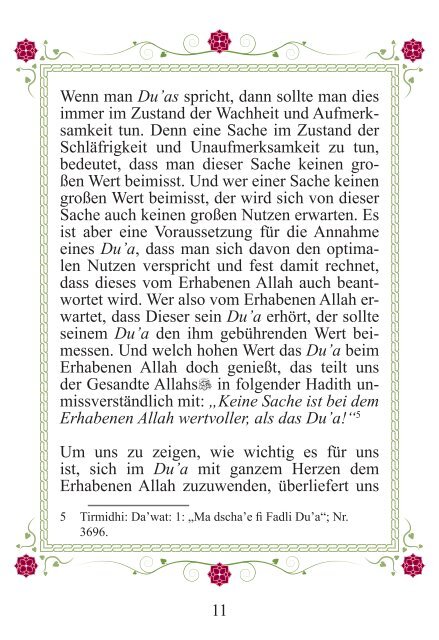 Du'as (Bittgebete) des Propheten (Leseprobe)