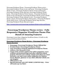 Powermag Wordpress Theme