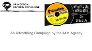 Princeton Record Exchange- An Advertising Campaign by the JAM Agency