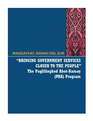 The Paglilingkod Abot-Kamay (PAK) Program - Official Website of ...