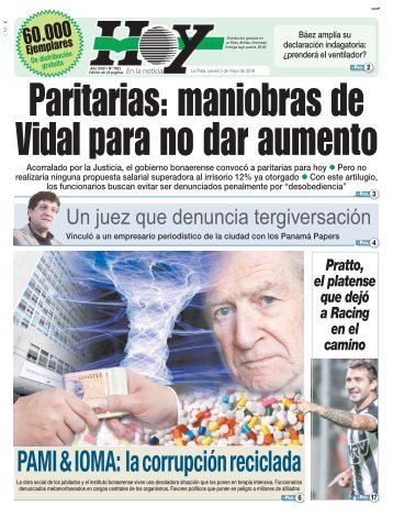 Vidal para no dar aumento