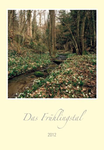 Das Frühlingstal - Umweltgruppe Kaltern