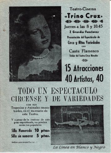 Todo un espectáculo circense y de variedades