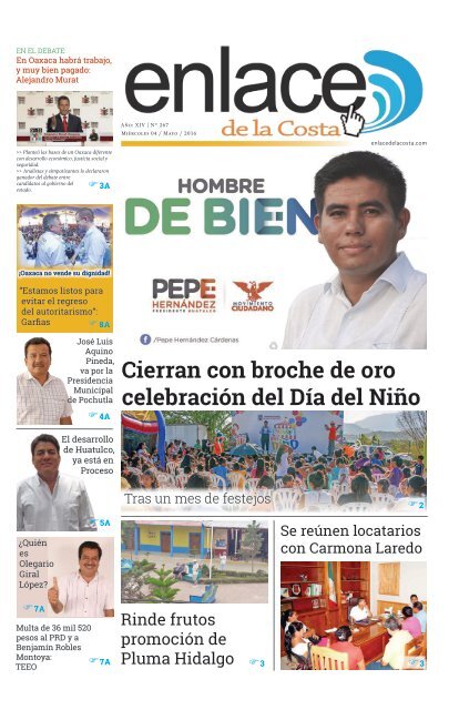 Edición 267; Enlace de la Costa