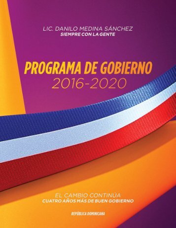 PROGRAMA DE GOBIERNO