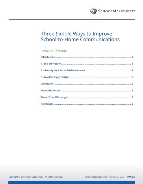 Three Simple Ways to Improve School-to-Home Communications
