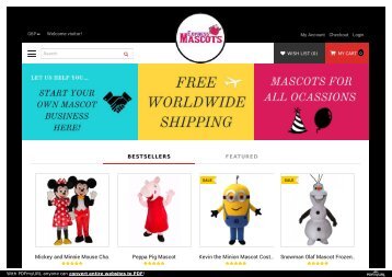 Express Mascots - Luxury Character Mascots Online  Mascots UK